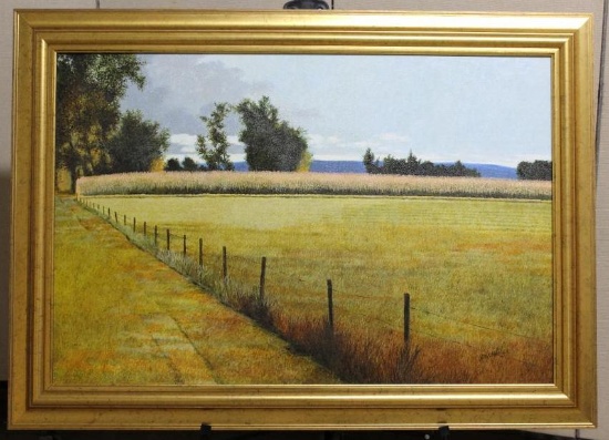 Golden Fields Painting from Roy Wilce