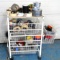Rolling Basket Organizer Loaded with Tape