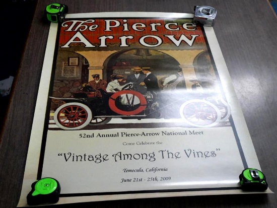 Pierce Arrow advertising Posters