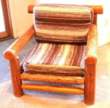 Log Furniture Lounge Chair