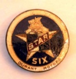 Durant Star Six Badge