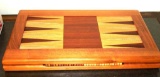 Hardwood Creations Backgammon Set!
