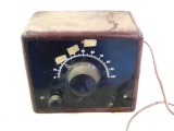 Small Tube Radio with RCA Tubes