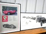 Ferrari - Bugatti Poster