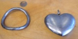 Two Sterling Silver Charms