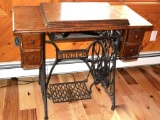 Singer treadle Sewing Machine with Cast Iron Base