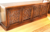 Large Carved Wood Buffet