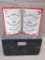 Two antique Dupont Powder Tins and Small Chest
