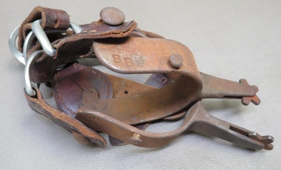 Bob Blackwood BB Custom Western Spurs