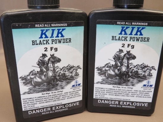 KIK FFG Black Powder Gun Powder NO SHIPPING