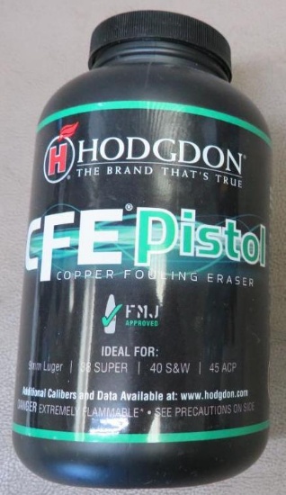 Hodgdon CFE Pistol Gunpowder NO SHIPPING