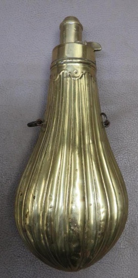 18th or 19th Century Dixon and Sons Powder Flask