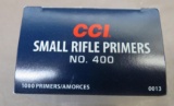 CCI #400 Small Rifle Primers NO SHIPPING