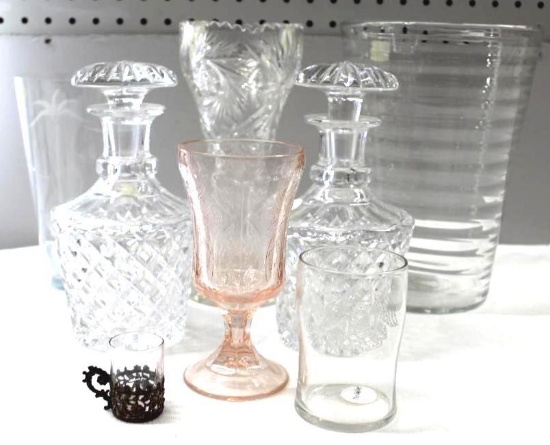 Assorted Detailed Glass