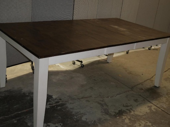 60x42x30" Table with 18" Leaf