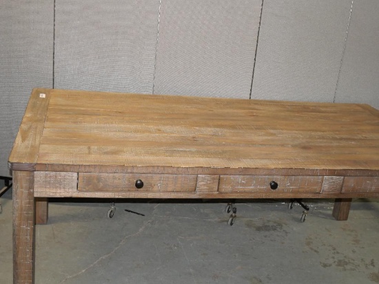 78x40x31" Table with 6 Drawers