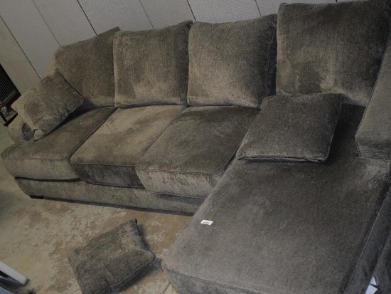 Gray Oversized Sectional