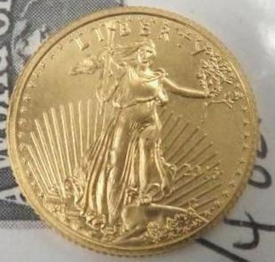 2016 US Mint Quarter Ounce Gold Bullion Coin