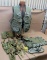 Two Military Pilots Vests and Army Load Vest