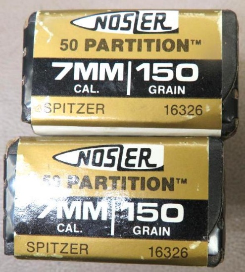 Nosler Partition 7mm Bullets for Reloading