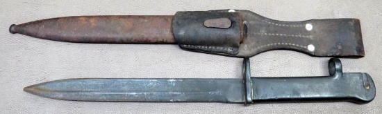 German Ersatz Bayonet with Scabbard