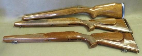 Three Remington Rifle Stocks