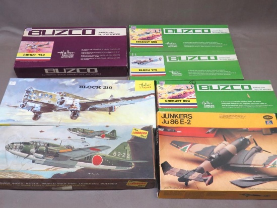 Vintage Military Aircraft Models
