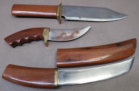 Three Custom Knives
