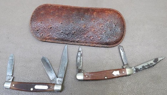 Western and Schrade Pocket Knives