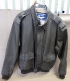 Air Force Airborne Leathers A2 Style Aviators Jacket