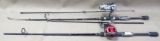 Two Jawbone Spinning Rods with Reels