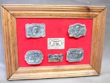 Legends of the Old West Belt Buckle Collection