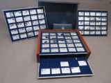 Sterling Silver US Bicentennial History Ingot Set