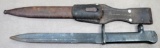 German Ersatz Bayonet with Scabbard