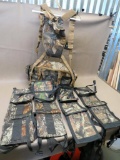 Gerber Hunting Pack and Two Sets or Truck Seat Gun Hangers