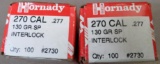 Hornady 270 Cal Bullets for Reloading