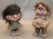 Pair of Norwegian Troll Dolls