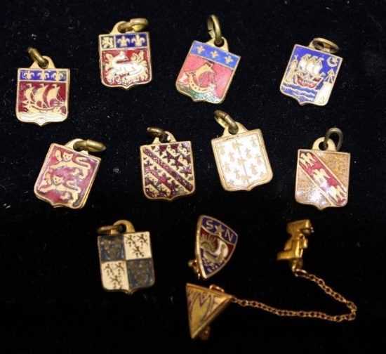 Military Charms and Pins