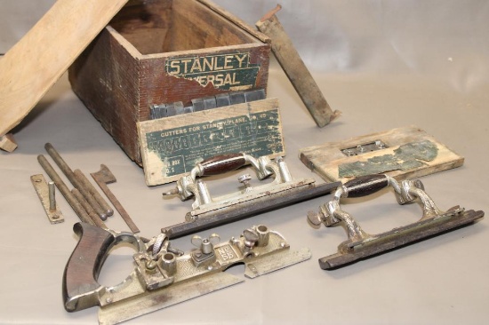 Antique Stanley Universal No. 55 Combination Planer in Original Box!
