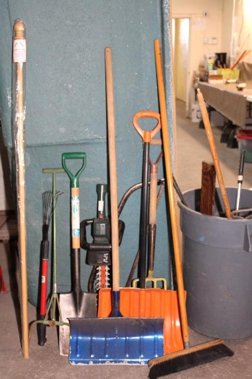 Assortment of Yard Tools and More