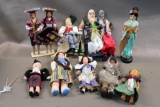 Assorted Antique Dolls from Around the World