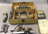 Stanley Tools No. 55 Plane Set in Original Metal Box