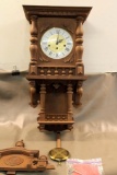 Decorative Wood Chiming Wall Clock