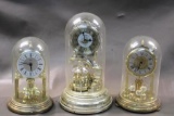 Three Aniversary Clocks