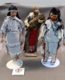 Native American and Costa Rican Dolls