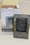 Tranquility Tabletop Water Fountain