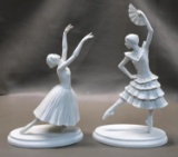 Two Edward Marshall Boehm Studios Ballerina Figures