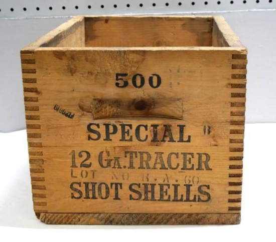 Remington Special 12 Gauge Wooden Box