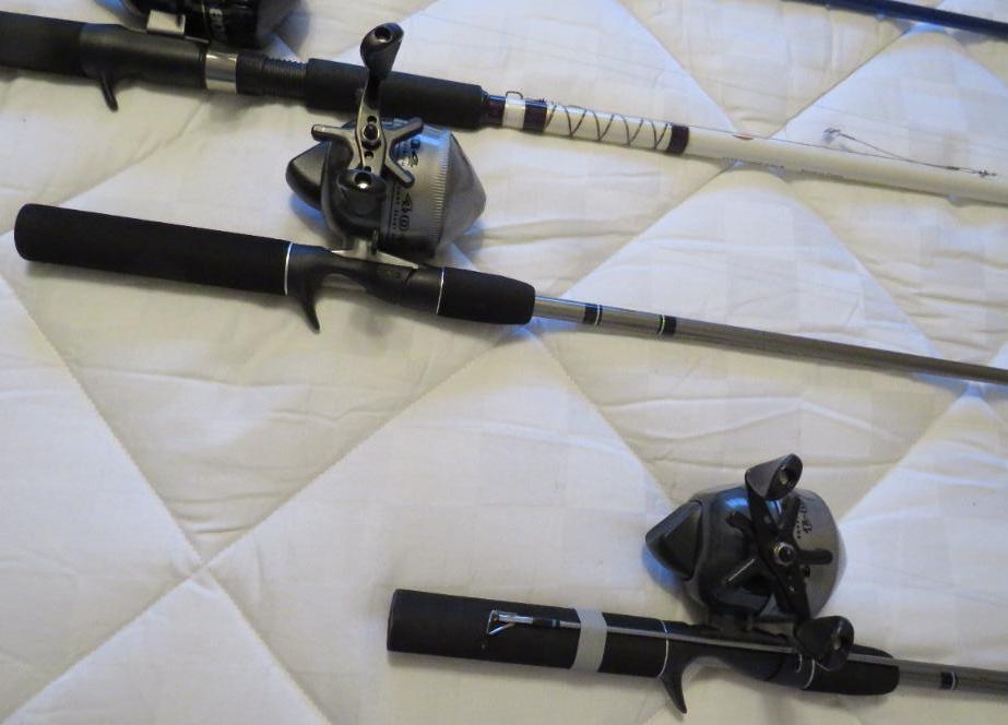 Zebo Fishing Rods with Closed Face Reels