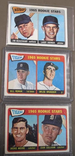 Four 1965 Rookie Cards